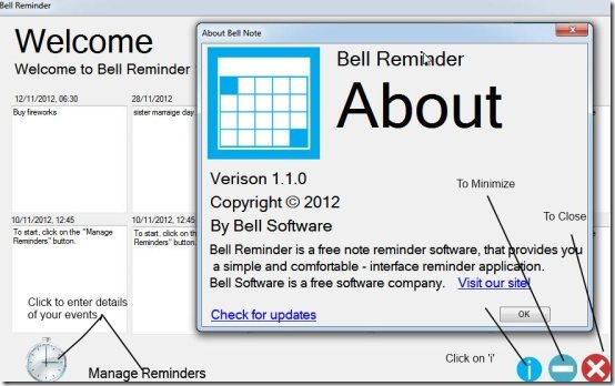 About Bell Reminder