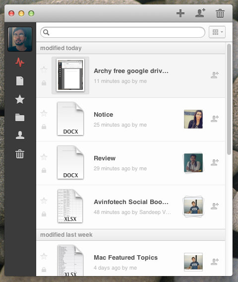 Archy free google drive client mac