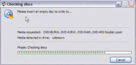 DVD Shrink insert disc