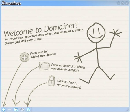 Domainer default window