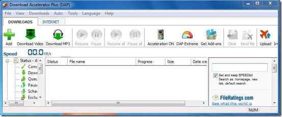 Download Accelerator Plus download managers