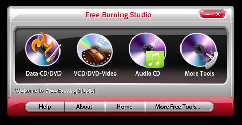 Free Burning Studio default window