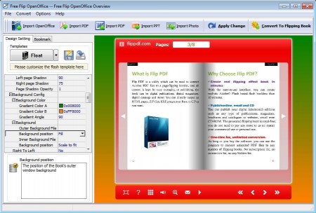 Free Flip OpenOffice creating flip book