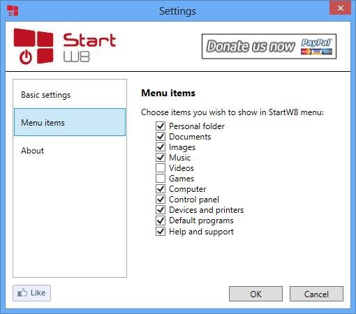 Get Start Menu In Windows 8 free