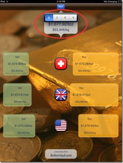 Gold Price App