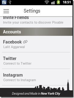 Pixable Accounts