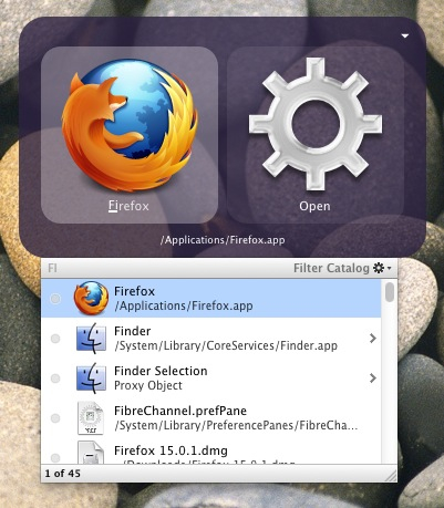 Quicksilver launcher for mac