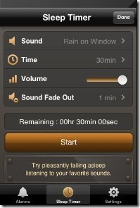 Radio Alarm Clock Sleep Timer
