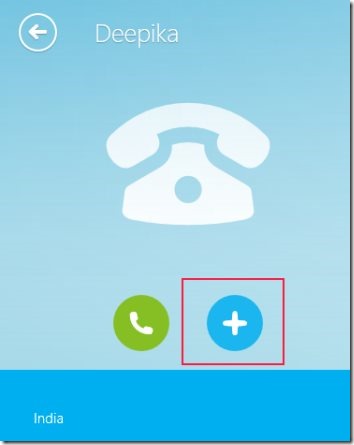 Skype Windows 8 app