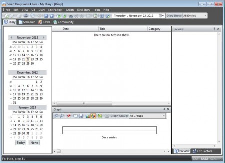 Smart Diary Suite free Journal software