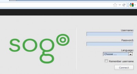 Sogo login window