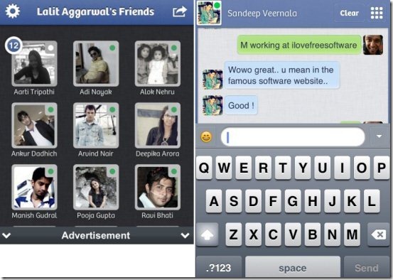 Tap to Chat Facebook Version