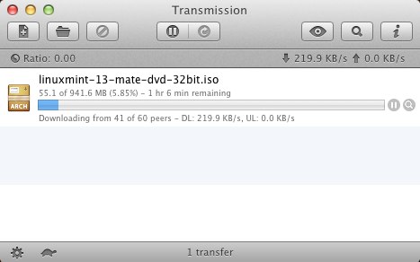 transmission for mac screenshot