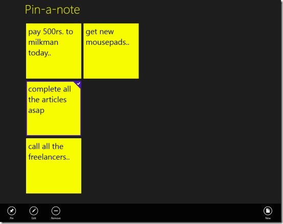 Windows 8 note taking app