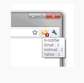 X-notifier default window