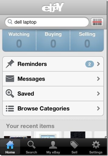 eBay for iPhone
