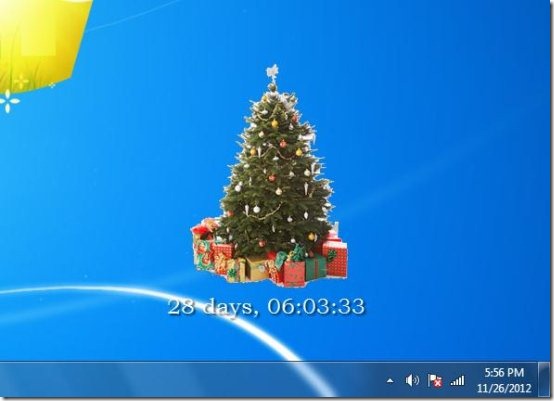 free christmas tree respect software interface