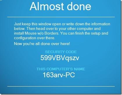 mouse wiothout border code