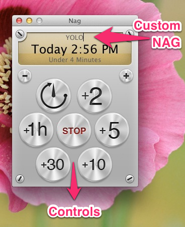 nag timer for mac