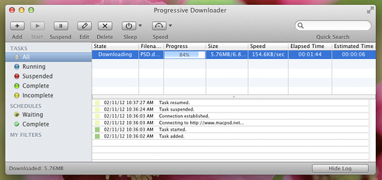 progressive download manager for mac  