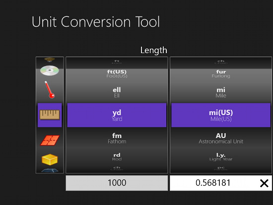 unit converter for windows 8 unit conversation