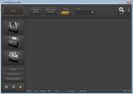 AllMediaServer free DLNA media server default image