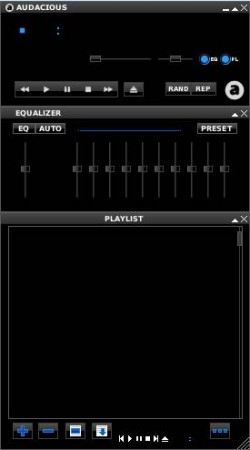 Audacious Winamp interface