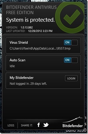 Bitdefender Antivirus Free Edition