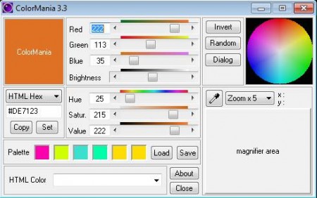 ColorMania free color picker software