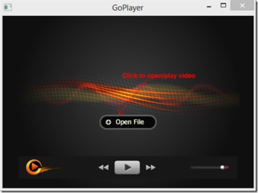 GoPlayer 003 free media player