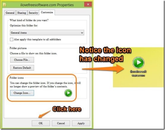 How To Change The Folder Icon In Windows 8