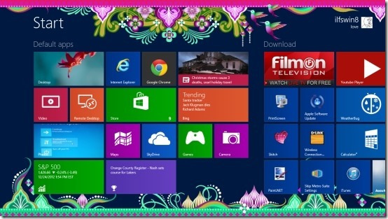 How To Change The Start Screen Background In Windows 8
