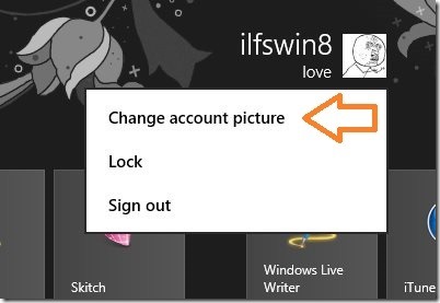 How To Change User Picture In Windows 8