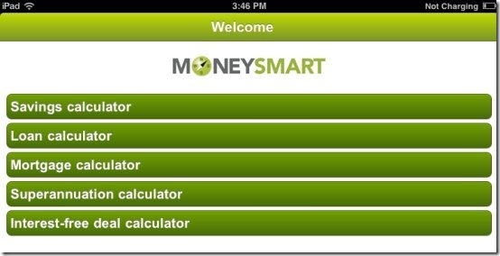 MoneySmart Financial calculator