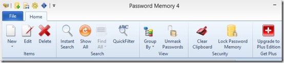 Password Memory 04 free password manager