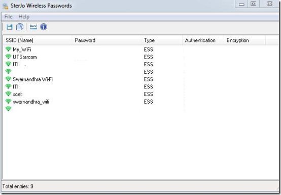 free network password recovery software