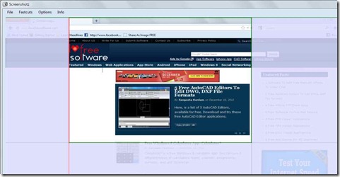 Screenshot taking software