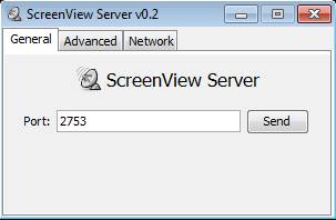 ScreenView server setup
