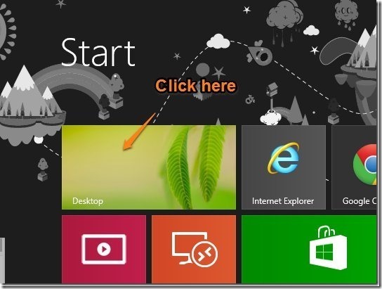 Steps to share files in Windows 8