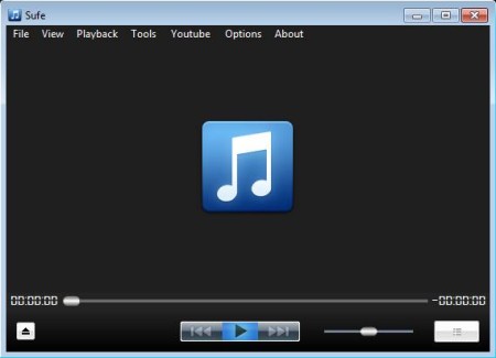 Sufe free media player default window