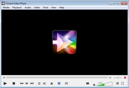 Torrent Video Player default window