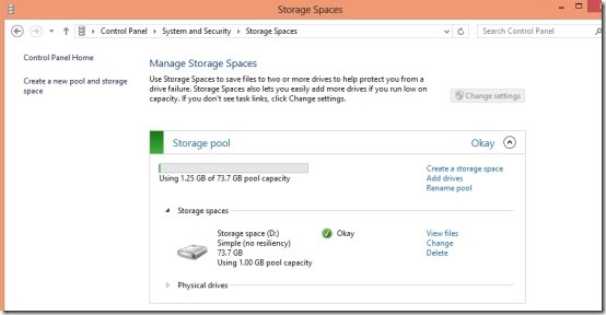 What Is Storage Spaces In Windows 8