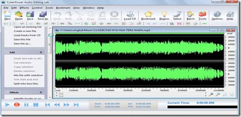 Free audio editing software