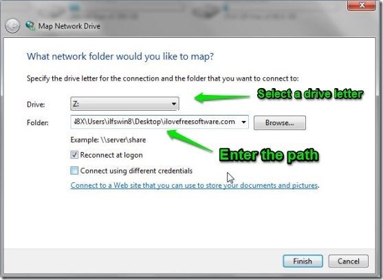 how to access shared files
