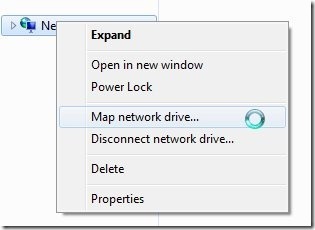 how to map network devices in windows