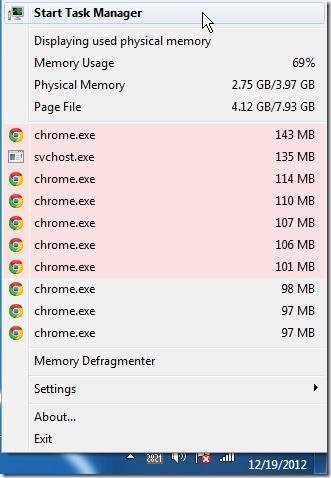 meminfo to know current memory usage