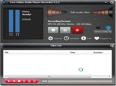 Free online radio player and recorder