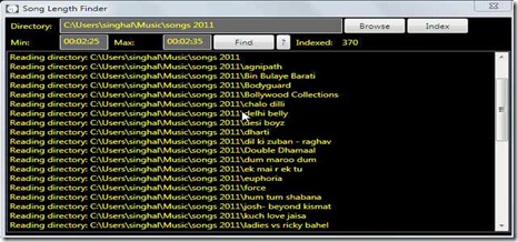 Song Length Finder 