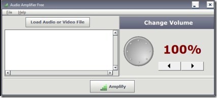 Audio Amplifier Free 01 adjust volume