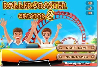 Crazy Rollercoaster 01 construction game